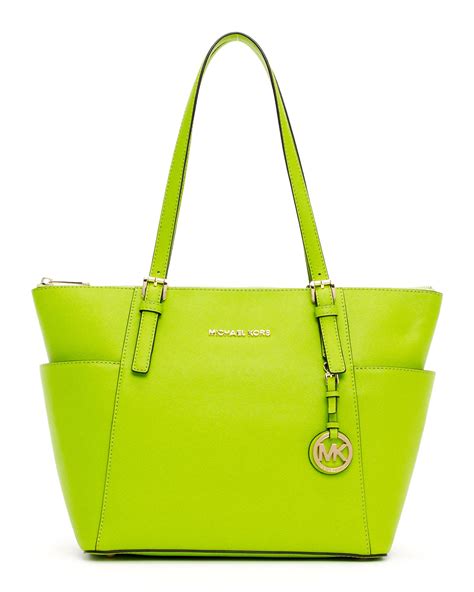 michael kors lime green bag.